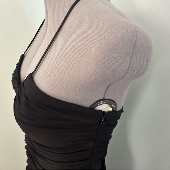 Laundry By Shelly Segal rushing spaghetti crisscross back strap black dr… - Picture 4 of 5